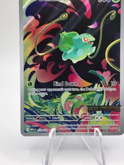 Pokemon TCG Mega Evolution Bulbasaur 133/132 Illustration Rare Stamped Promo - Image 5