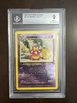 Pokemon Slowking Southern Islands 2001 Holo 14/18 BGS 9 Mint - Image 1