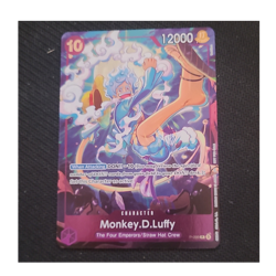 Bandai Monkey.D.Luffy P-001 One Piece CCG Promo Foil Character 12000 English - Image 1