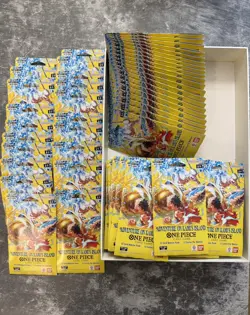 NEW One Piece TCG OP-15 Adventure on Kami's Island Sleeved Booster Pack LOT 60 - Image 1