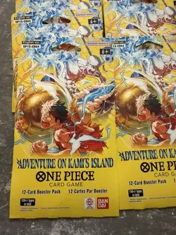 NEW One Piece TCG OP-15 Adventure on Kami's Island Sleeved Booster Pack LOT 60 - Image 4