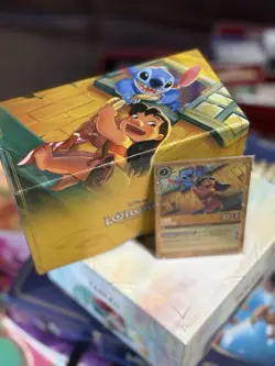 Disney Lilo Escape Artist Promo Glitter Foil 25/P2 Lorcana Storage Box - Image 1
