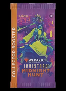 Magic the Gathering Innistrad Midnight Hunt Collector Booster Pack - Image 1