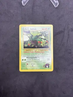 Pokemon TCG Erika's Oddish Gym Heroes 47/132 Regular Unlimited Uncommon - Image 4