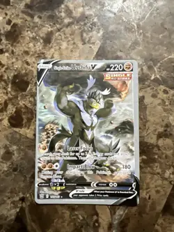 Pokemon TCG Single Strike Urshifu V Sword & Shield - Battle Styles 151/163 Holo - Image 1