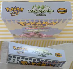 POKEMON TCG AQUAPOLIS ROCK GARDEN THEME DECK NEARLY COMPLETE /CIB! WOTC E-SERIES - Image 5