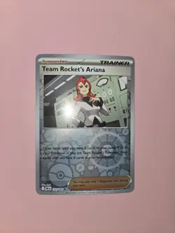 Team Rocket's Ariana Reverse Holo 171/182 SV10: Destined Rivals Pokemon TCG NM - Image 1