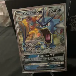 Pokemon TCG Gyrados GX 18/111 Crimson Invasion Holo LP ENG - Image 1
