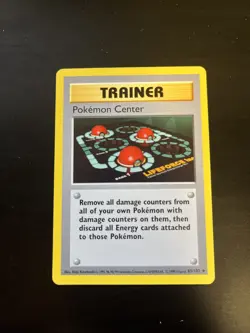 Pokemon Center 85/102 DMG Shadowless Base Set - Image 1