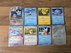 Pokemon 2025 Holiday Calendar Stamped Promos (COMPLETE SET OF 8) - Image 1