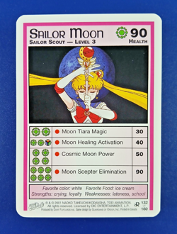 Sailor Moon lvl 3 #132 Rare - Premier Unlimited, Sailor Moon CCG card (2000) R - Image 1
