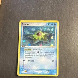 Staryu 75/101 EX Hidden Legends Regular Basic 50 HP English Pokemon TCG Card - Image 1