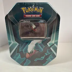 ⭐Darkrai 2024 Pokemon TCG Tin Brand New Sealed w/ 3 foil cards, 3 booster packs - Image 1
