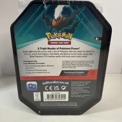 ⭐Darkrai 2024 Pokemon TCG Tin Brand New Sealed w/ 3 foil cards, 3 booster packs - Image 4