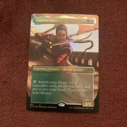 Captain Sisay Secret Lair Drop Series Foil Card Near Mint Condition 051 MTG NM - Image 1