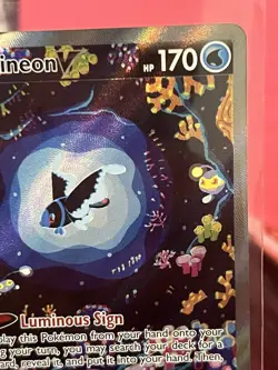 Pokemon TCG Lumineon V Galarian Gallery Holo Ultra Rare Card GG39/GG70 NM - Image 3