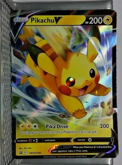 Pikachu V SWSH285 SWSH: Sword & Shield Promo Cards Holo - Image 2