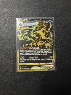 Pokemon TCG Eternatus VMAX SV122/SV122 Shining Fates Secret Rare Gold Card Mint - Image 1