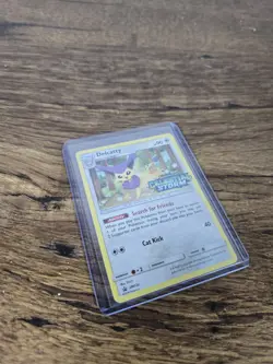 Delcatty Sun&Moon Black Star Prerelease Promo Pokemon Card - Image 3