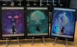 Set of 5x MTG Secrets of Strixhaven Foil Basic Land Set 5 Cards - Image 3