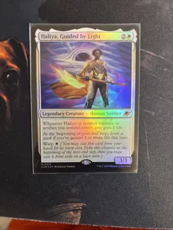 Mtg FOIL Haliya, Guided by Light - Edge of Eternities + Bonus Foils - Image 3