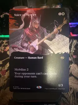 Voice of Victory (Borderless) Tarkir: Dragonstorm Regular - Image 1