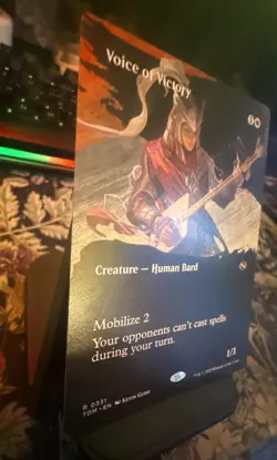 Voice of Victory (Borderless) Tarkir: Dragonstorm Regular - Image 3