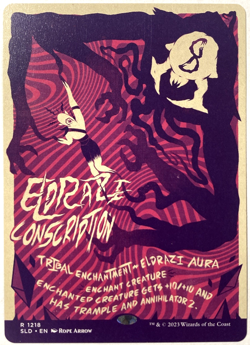 MTG Eldrazi Conscription Secret Lair Drop 1218 NM - Image 1