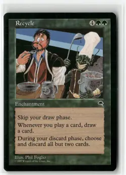 Recycle 248 Rare Tempest Magic: The Gathering Lightly Played - Image 1