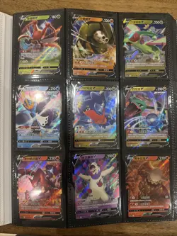Pokemon 201 Card Binder Collection Lot NM V Ex Vmax VStar Amazing Huge Nice Gift - Image 2