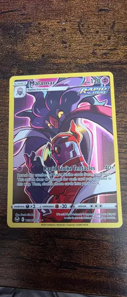 Malamar TG06/TG30 Holo Silver Tempest Trainer Gallery Pokemon NM - Image 1