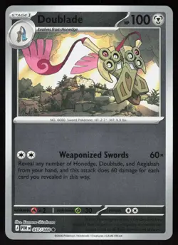 Doublade 057/088 Common Perfect Order Pokemon Reverse Holo Near Mint - Image 1