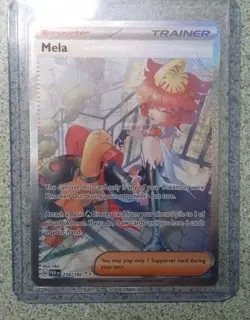 Mela 254/182 (Special Illustration Rare) Paradox Rift Near Mint Pokemon TCG - Image 3