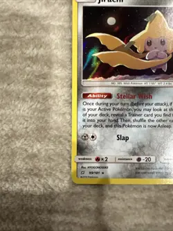 Pokemon - Jirachi 99/181 Holo Rare - Sun and Moon - Team Up - Image 3