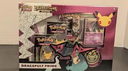 Pokemon TCG Celebrations Collection Dragapult Prime Box Imperfecr See Photos 820650809385 - Image 1