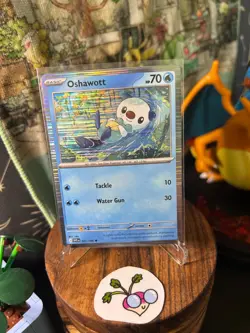 Pokemon TCG - Oshawott (Holo) - White Flare - 21/86 - Common - Image 1