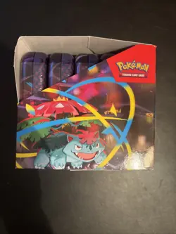 Pokemon TCG Mega Heroes Mini Tin Open Display 10 Mini Tins New & Factory Sealed - Image 5