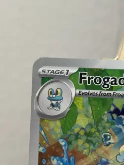 Frogadier 089/086 Chaos Rising Full Art Holo Rare Pokemon Card NM - Image 2