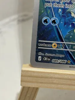 Frogadier 089/086 Chaos Rising Full Art Holo Rare Pokemon Card NM - Image 5