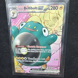 Ionos Bellibolt ex 194 2025 Pokemon Journey Together SVP Black Star Promo NM - Image 1