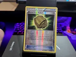 DOME FOSSIL KABUTO UNCOMMON REVERSE HOLO 96/124 FATES COLLIDE POKEMON NM - Image 1