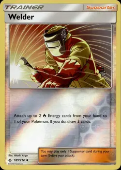 Welder 189/214 Uncommon Unbroken Bonds Reverse Holo Multi Item Discount NM - Image 1