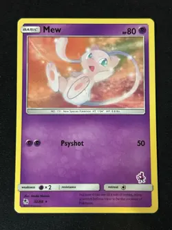 2019 Pokemon Mew - (Mewtwo Stamped) 032/068 Battle Academy Regular - Image 1