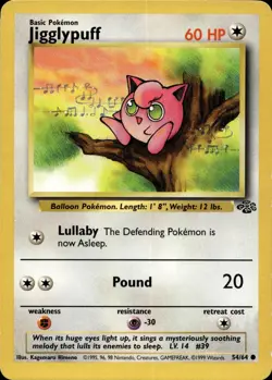 Jigglypuff 54/64 Common Jungle Multi Item Discount MP - Image 1