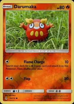 Darumaka 23/214 Common Unbroken Bonds Reverse Holo Multi Item Discount NM - Image 1