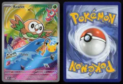 Rowlet 043 Holo Promo ME: Mega Evolution Promo Pokemon English NM - Image 3