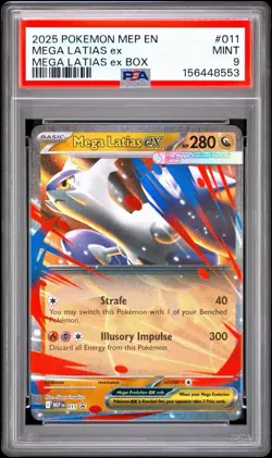 Mega Latias EX Black Star Promo #011 - PSA MINT 9 - Mega Latias EX Box - Pokemon - Image 1