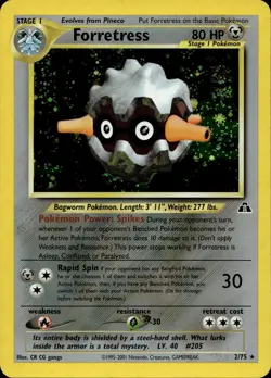 Forretress 2/75 Holo Rare Neo Discovery Multi Item Discount LP - Image 1