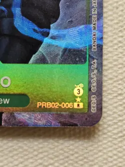 Roronoa Zoro - PRB02-006 (Alternate Art) PRB02-006 Premium Booster Vol 2 - Image 3