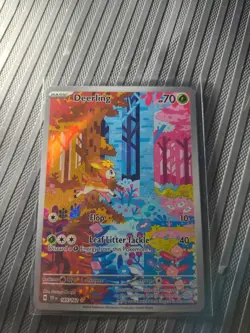 Deerling Scarlet & Violet Temporal Forces Holo Illustration Card 165/162 - Image 1
